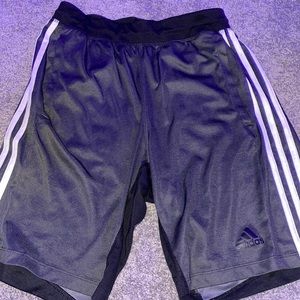 Grey Adidas Shorts
